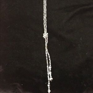Sliver knot necklace